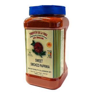 Spanish Sweet Smoked Paprika, 1000g Jar