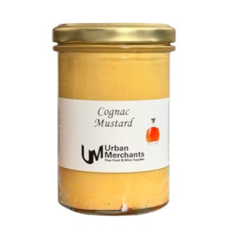 Urban Merchants Cognac Mustard, Smooth & Creamy Gourmet Mustard, 200g